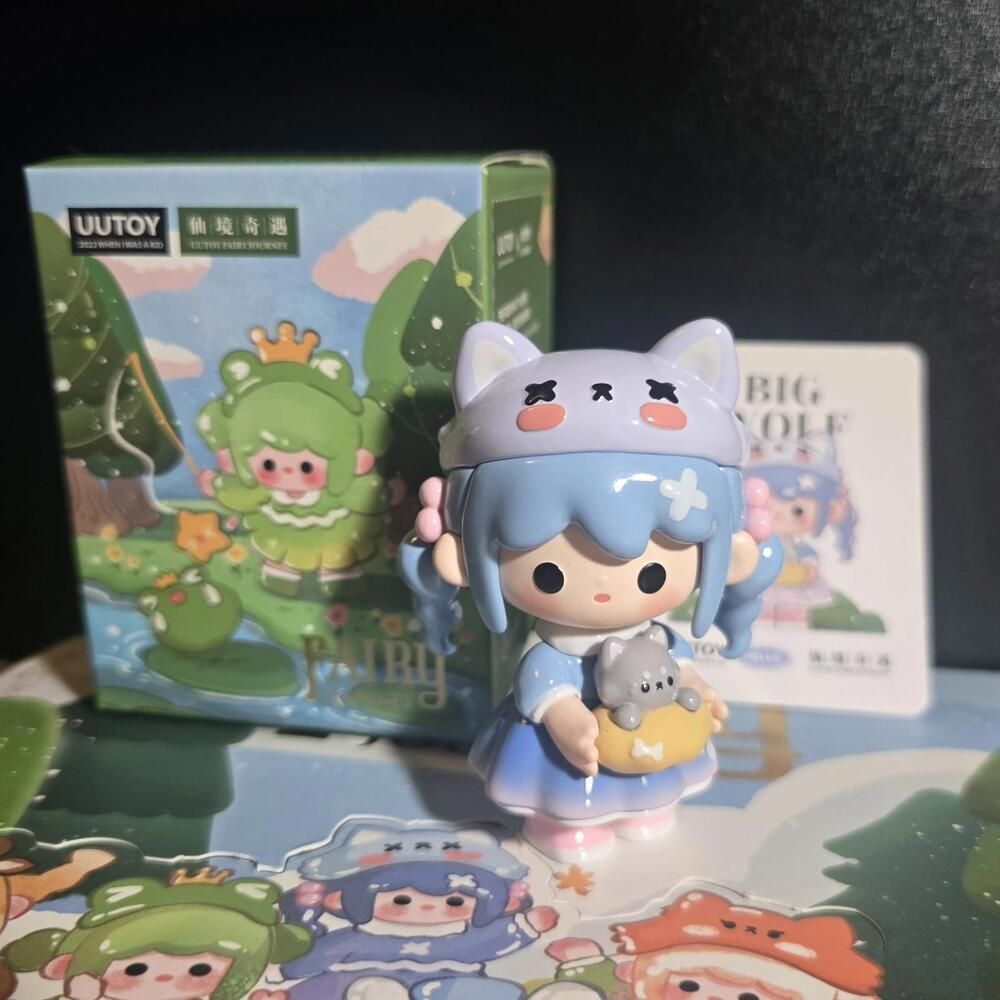 Pop Mart UUToy Fairy Journey - Big Wolf With Box + Card Confirmed Blind Box